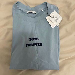 Sandro Men Love Forever Tee. New/medium